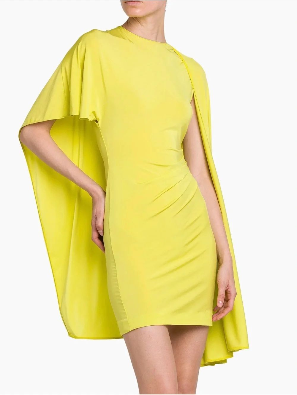 Stella McCartney Asymmetric Jersey Minidress size 44/us size 8-10